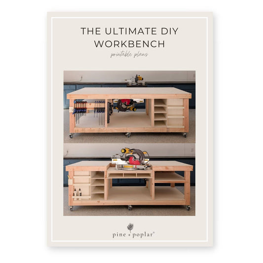 Ultimate Workbench Printable Plans