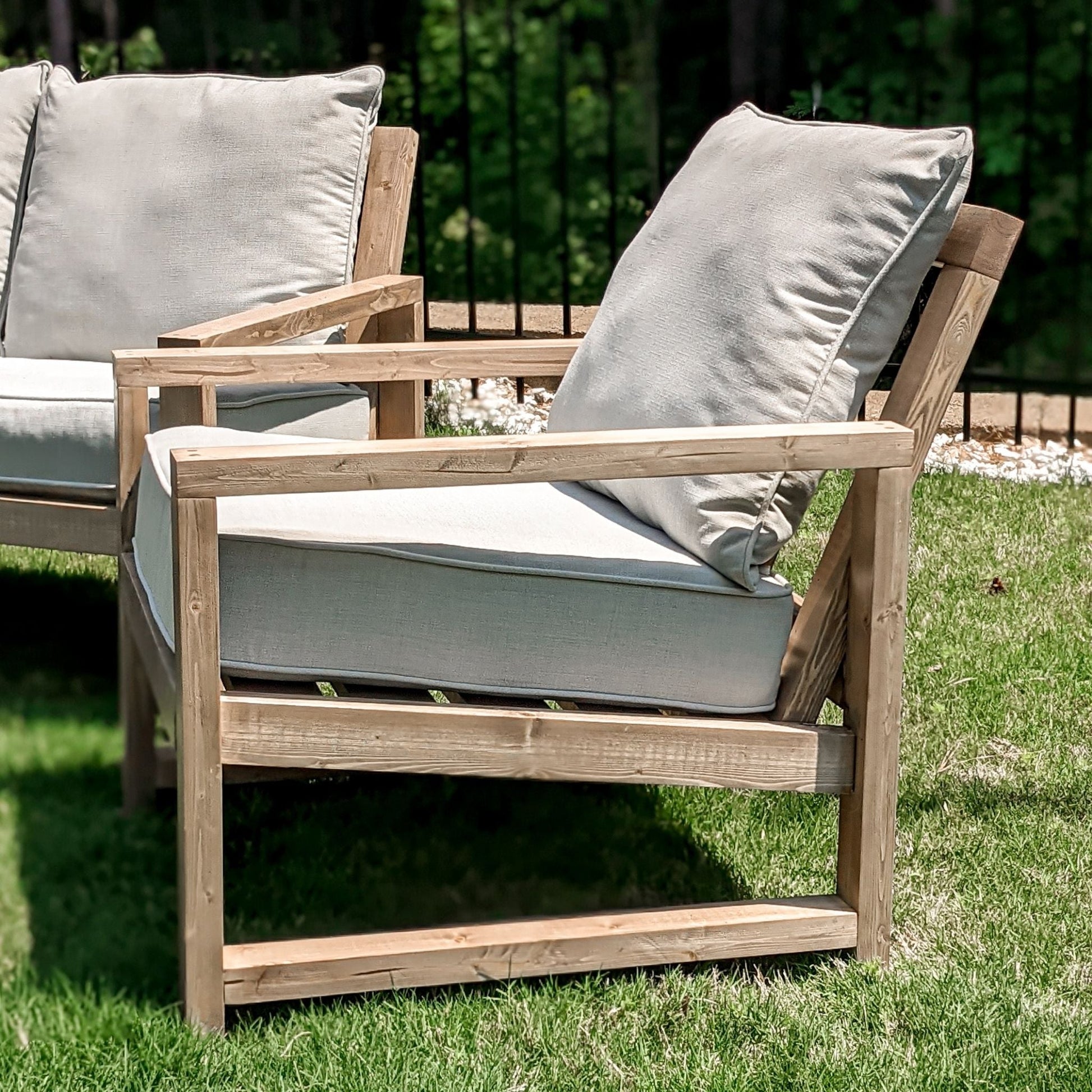 Outdoor Chair with cushions