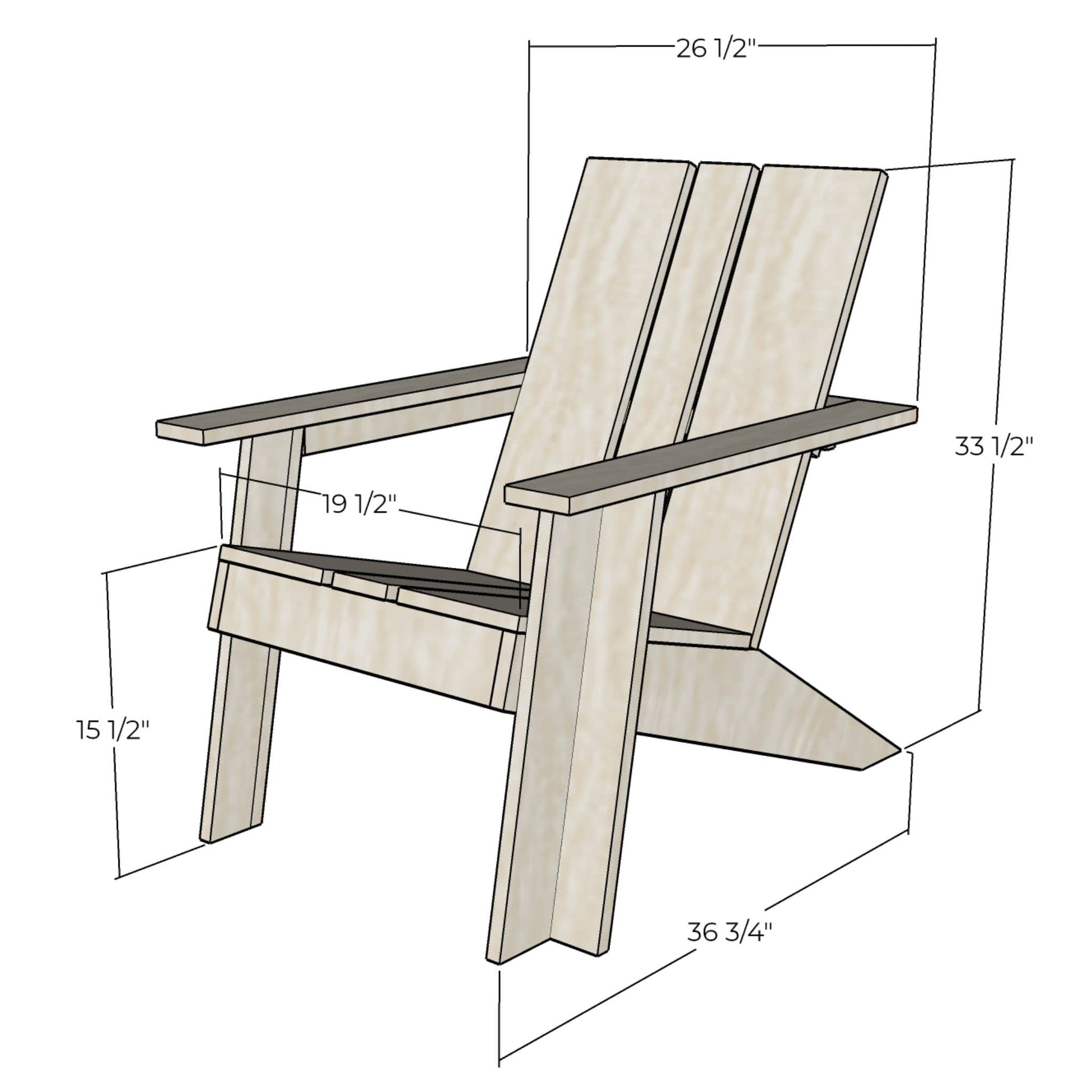 Adirondack Glider Bench Plans Free Adirondack Chair Printable