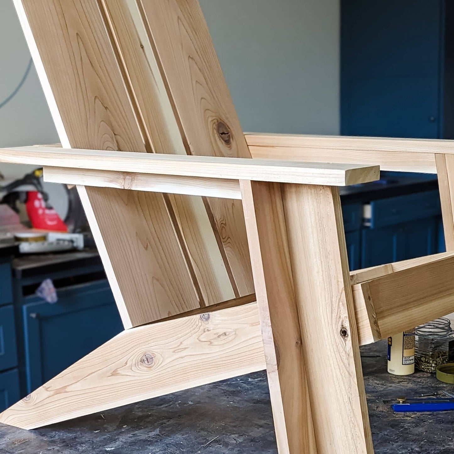 DIY Adirondack Chair without any paint or stain