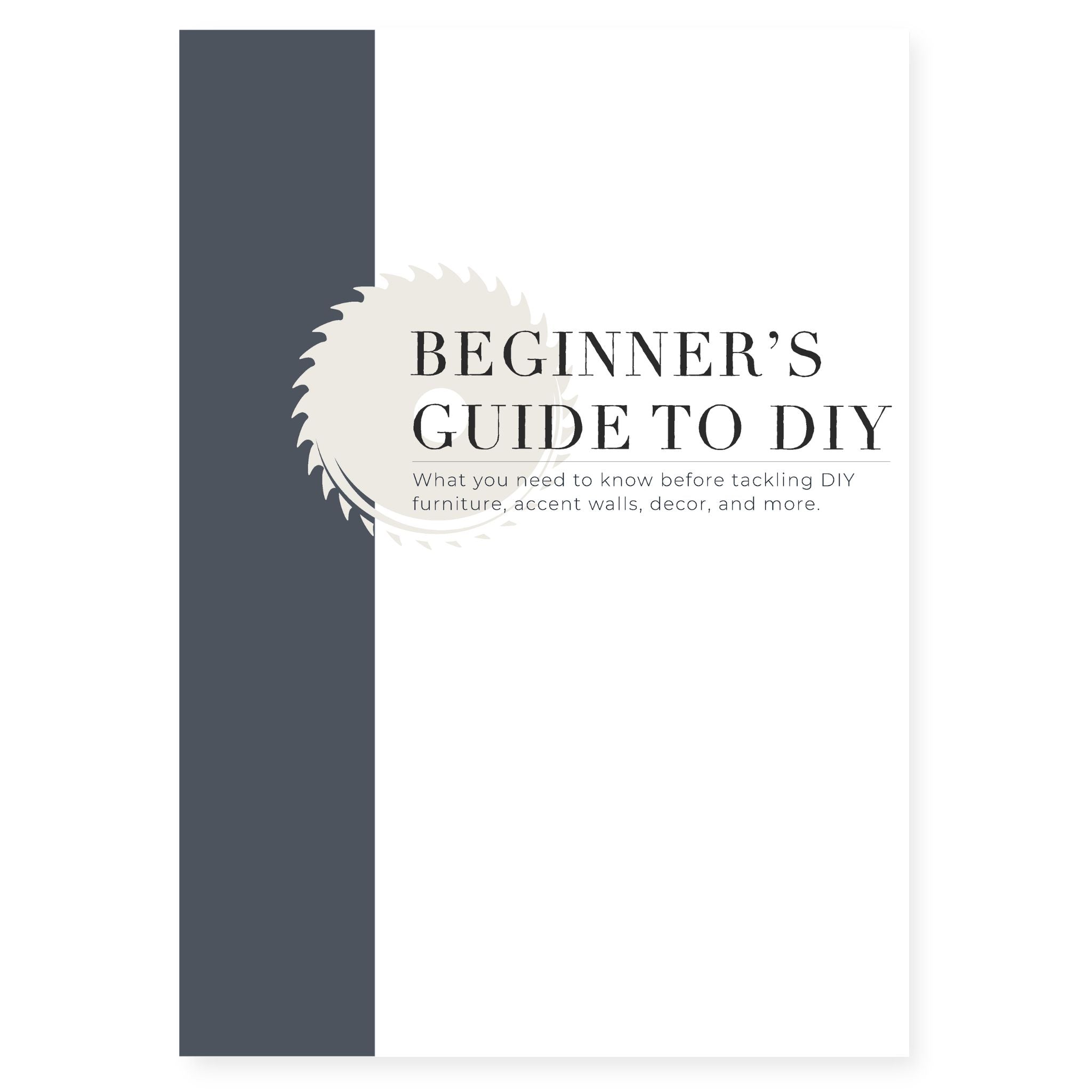 The Beginner's Guide to DIY – Pine and Poplar