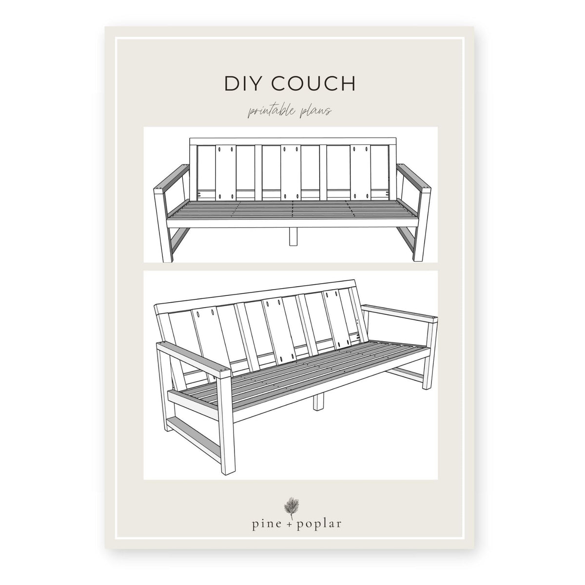 Printable Couch Pattern Outdoor Furniture Templates Printable
