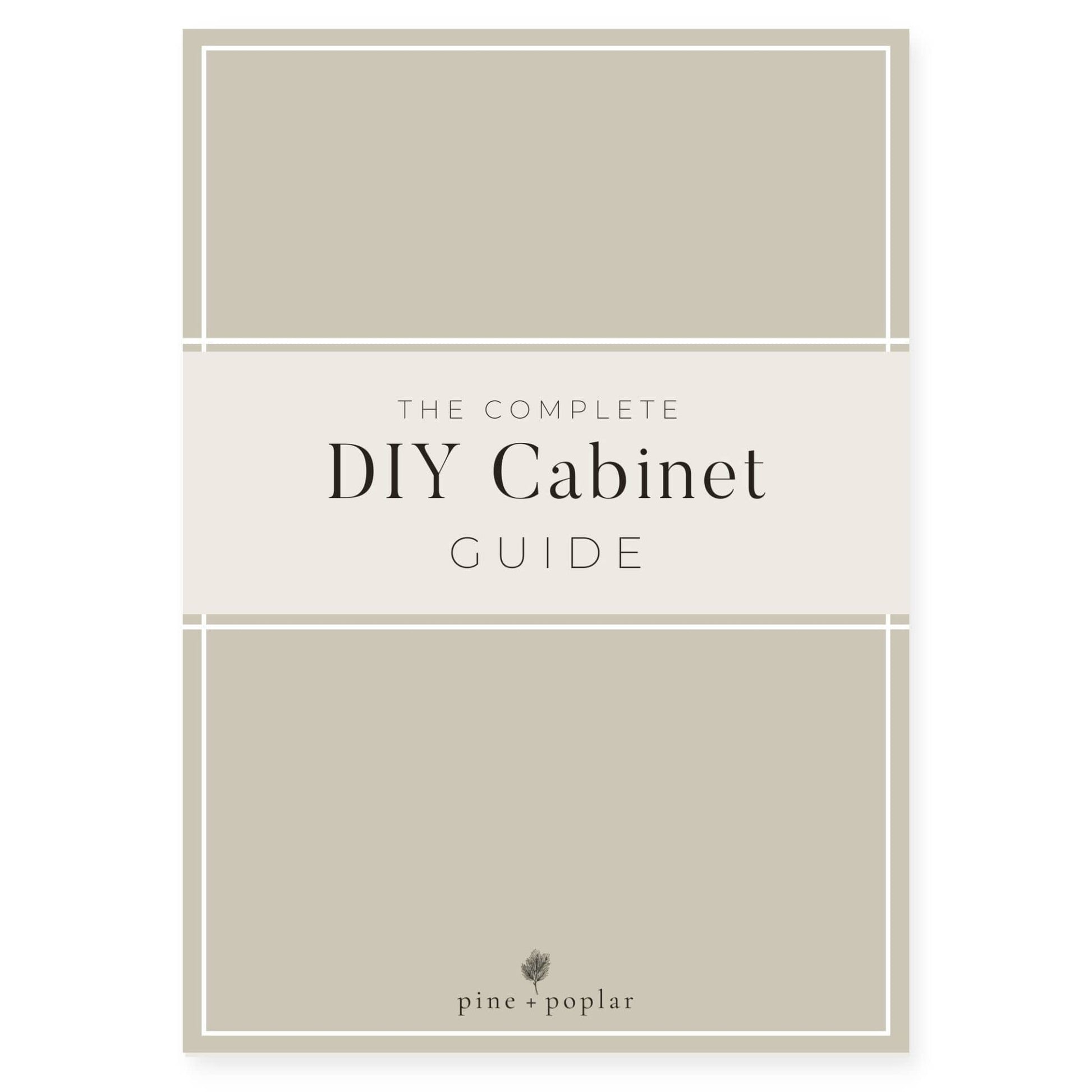 The DIY Cabinet Guide