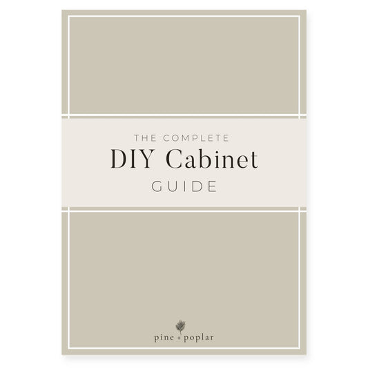 The DIY Cabinet Guide