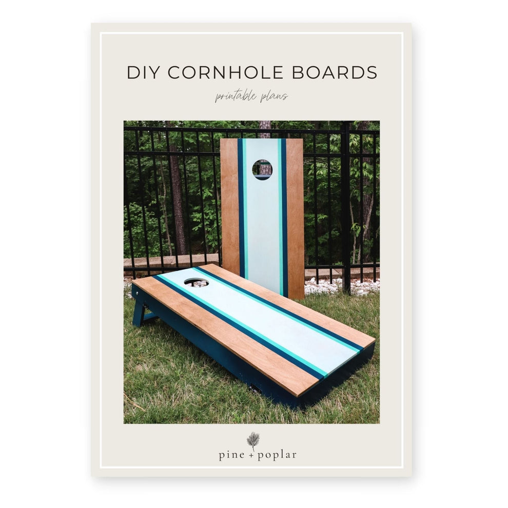 The Ultimate Cornhole Boards Printable Plans – Pine and Poplar