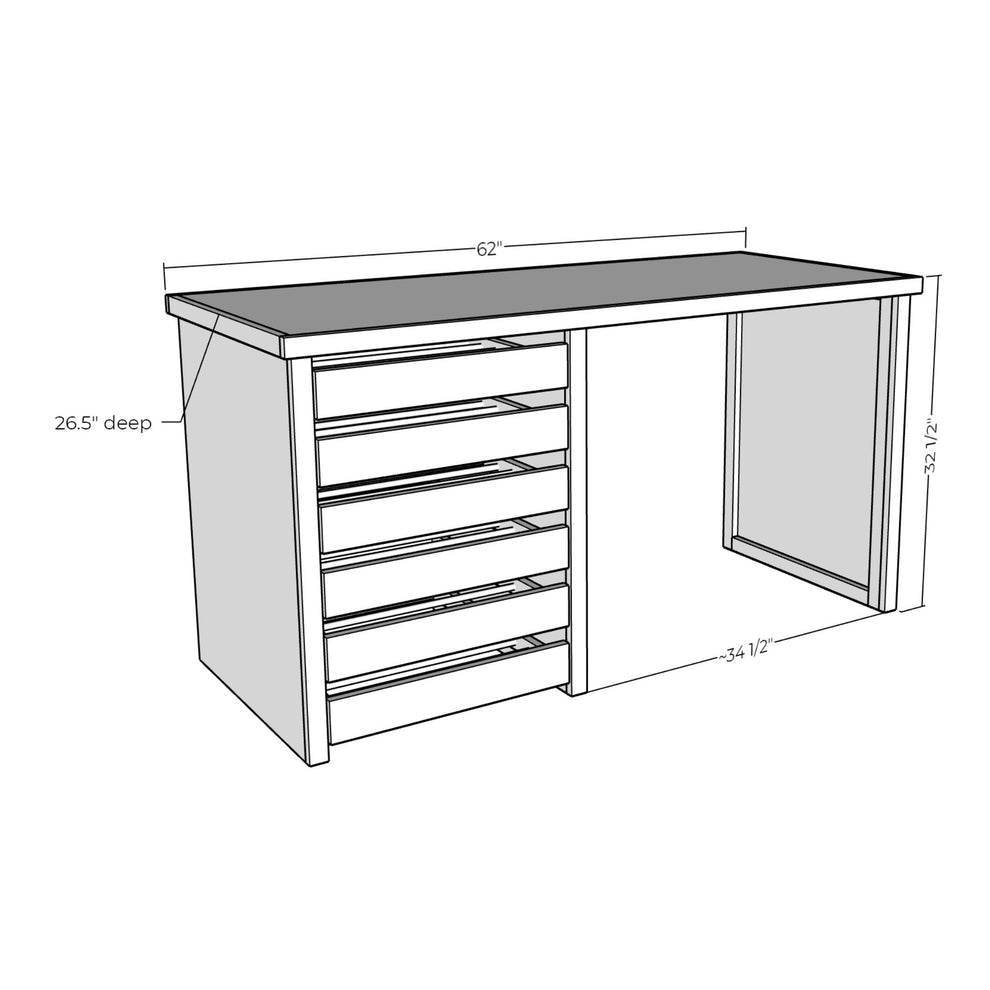 The Ultimate Laundry Folding Station Printable Plans – Pine and Poplar